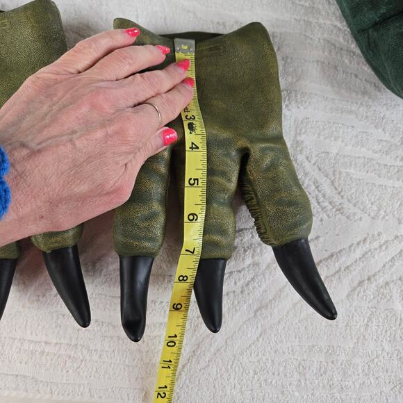 Jurassic World EUC Dinosaur Oversized Halloween costume T-Rex set mask Unisex - Picture 8 of 17